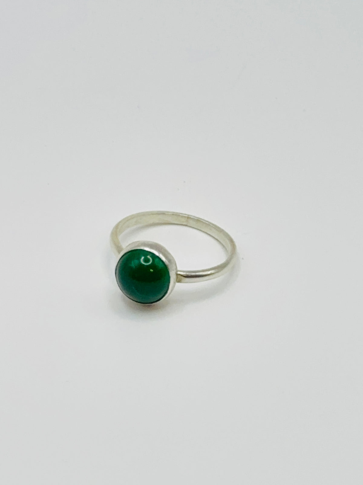 Everyday Green Onyx Stacking Ring