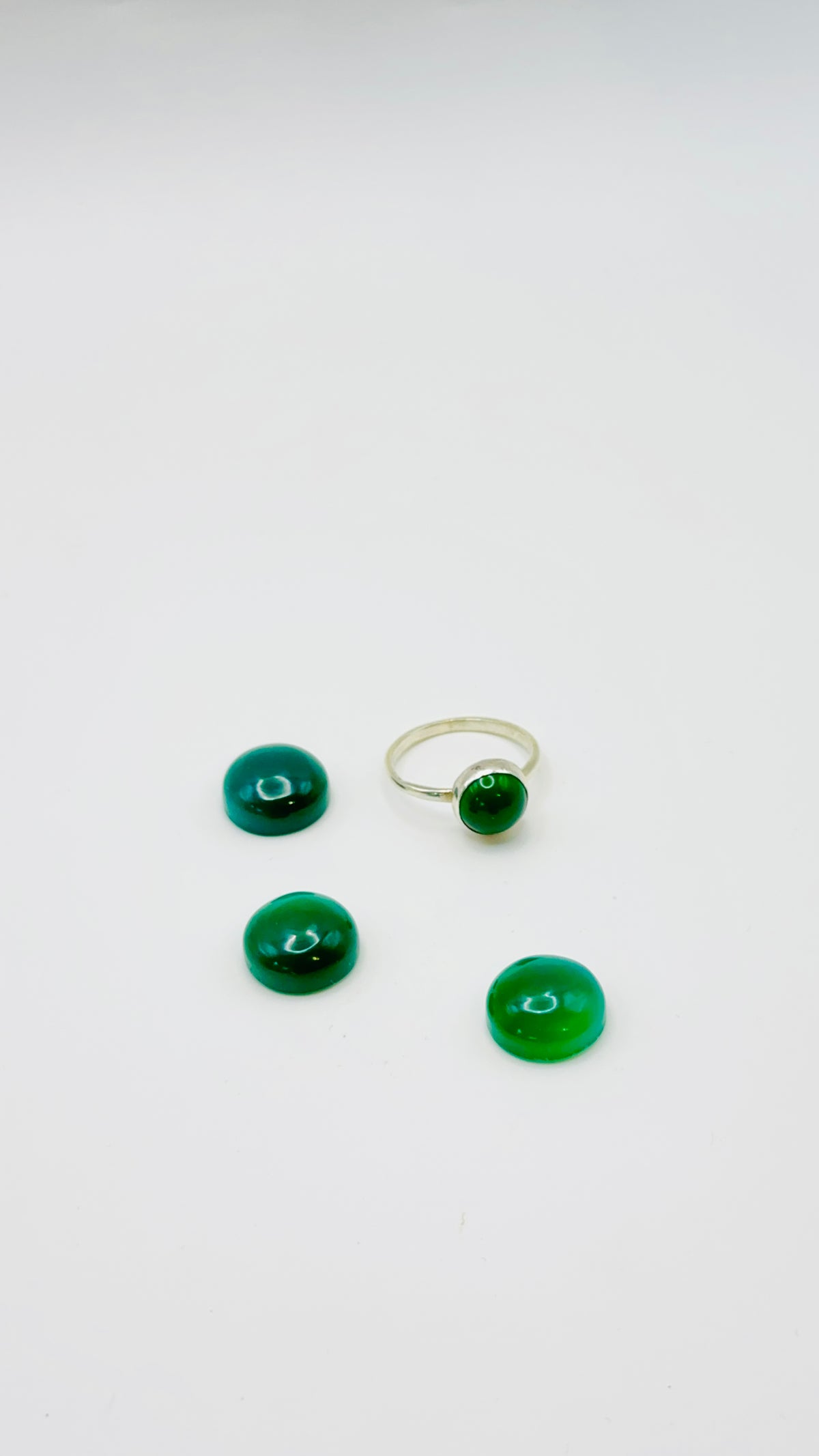 Everyday Green Onyx Stacking Ring