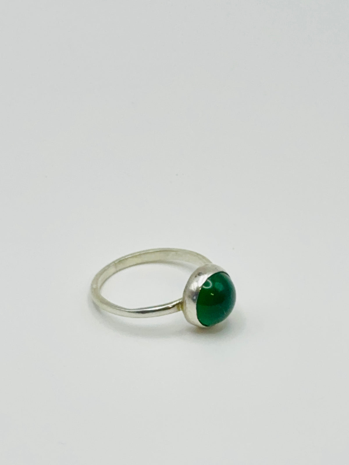 Everyday Green Onyx Stacking Ring