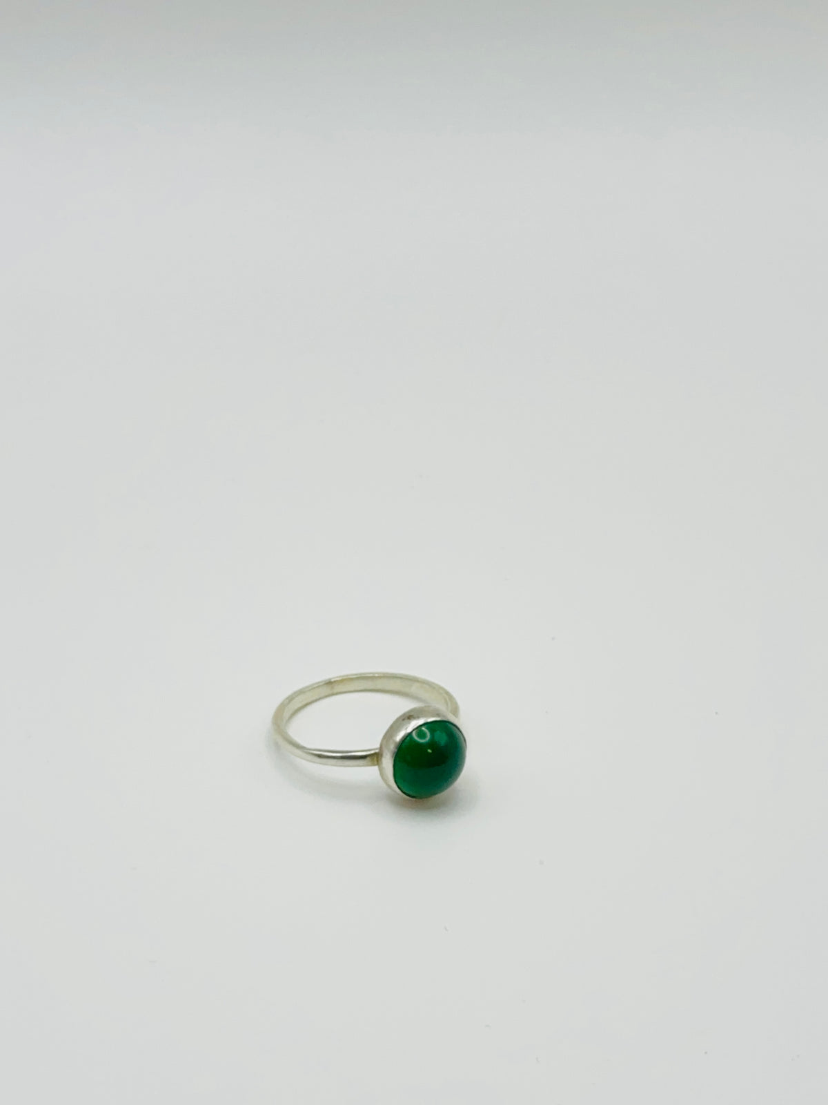 Everyday Green Onyx Stacking Ring